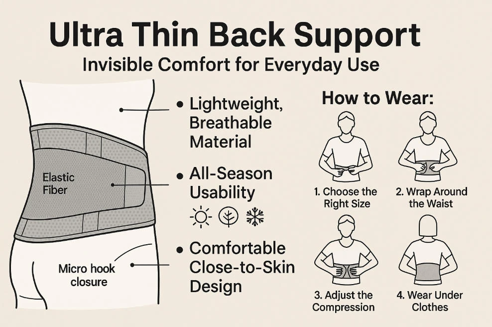 ultra thin back support ultra thin back support